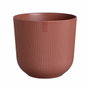 Elho Pot de fleurs Jazz Rond Rouge Ø 26 x H 24 cm