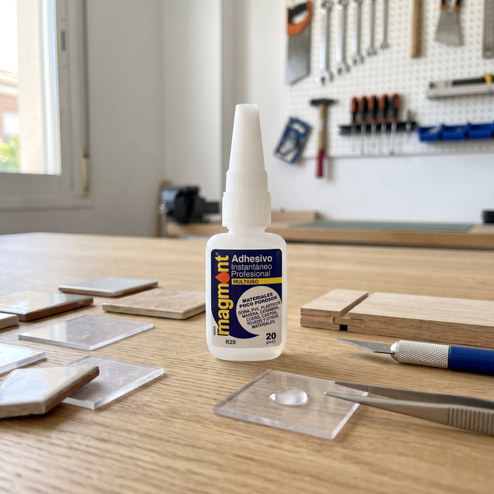 DUVER Adhésif instantané au cyanoacrylate haute viscosité 20 ml