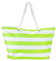 Poessa Bolso de playa - Sac de plage en polyester Oxford 59x19x40cm - Surtido Modèles - Couleurs assorties : Bleu/Blanc, Vert/Blanc