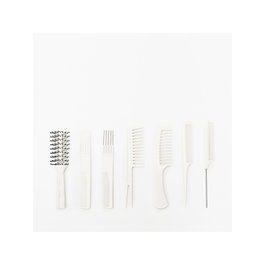 Bifull Set de peignes Gea blanc avec housse