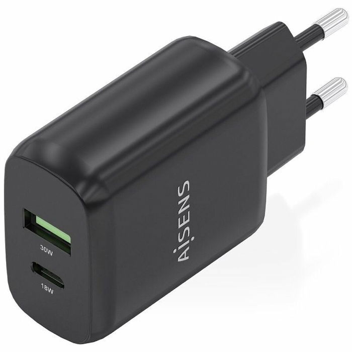 Chargeur mural Aisens A110-0924 Noir 33 W 50 W
