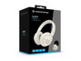 Conceptronic ALVAH02C Casque Bluetooth sans fil avec réduction de bruit active ANC, couleur crème