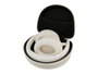 Conceptronic ALVAH02C Casque Bluetooth sans fil avec réduction de bruit active ANC, couleur crème