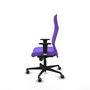 Piqueras Y Crespo Albacete - Fauteuil de bureau avec mécanisme synchrone, tissu lila