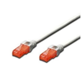 DIGITUS Cordon de raccordement Cat 6 U/UTP 3m RJ45 gris