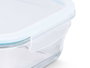 Vivalto Boîte Hermétique en Borosilicate 2800ml 28x9x21cm Transparente (Set de 6)
