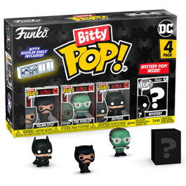 Funko Bitty POP! DC Comics Batman et Selina Kyle - Pack de 4 figurines