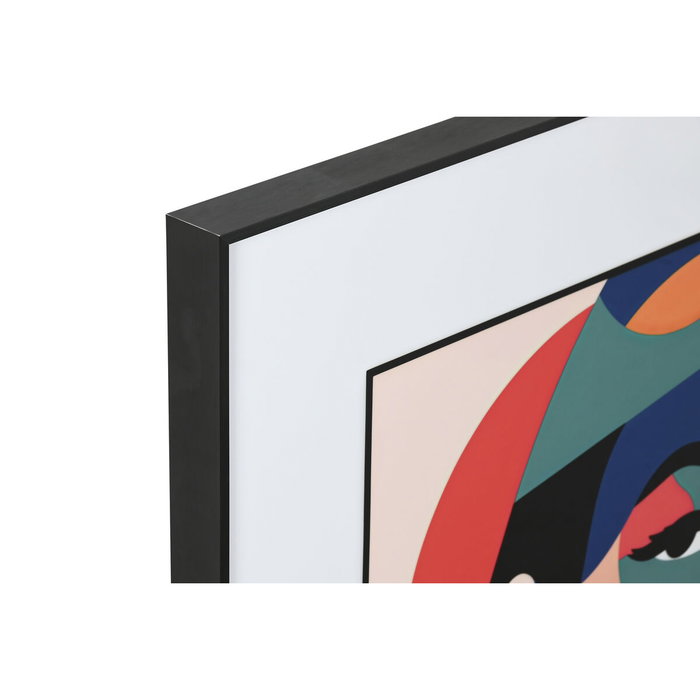 Home ESPRIT Cadre Abstrait Moderne 80 x 3,5 x 80 cm (2 Unités)