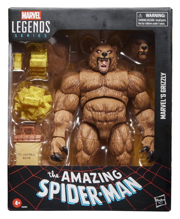 The Amazing Spider-Man Marvel Legends figurine Marvel's Grizzly 15 cm The Amazing Spider-Man Marvel Legends figurine Marvel's Grizzly 15 cm