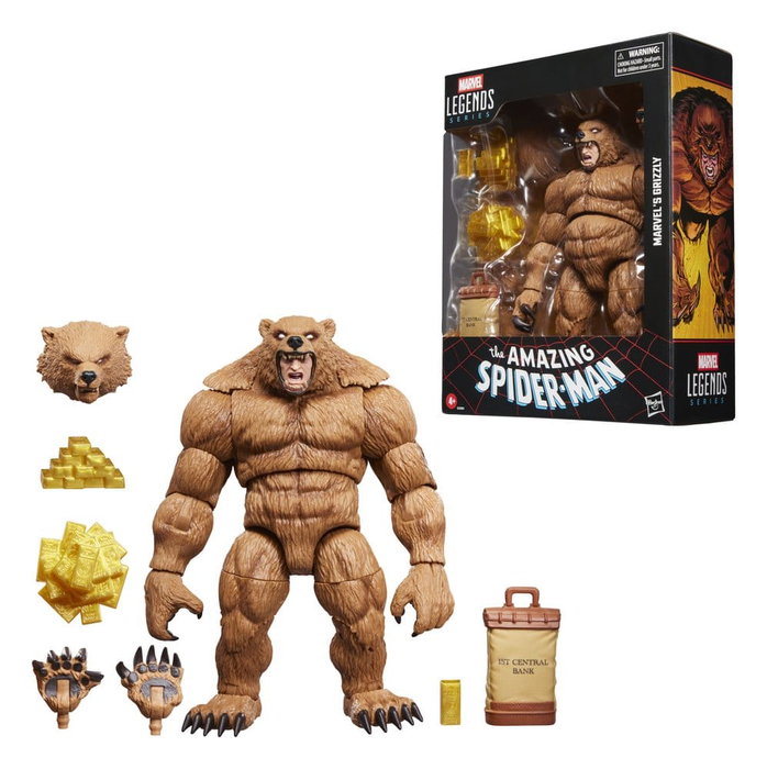 The Amazing Spider-Man Marvel Legends figurine Marvel's Grizzly 15 cm The Amazing Spider-Man Marvel Legends figurine Marvel's Grizzly 15 cm