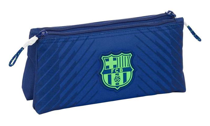 Safta Neceser Voyage Double FC Barcelona, Trousse de Toilette pour Enfant, Navy Blue, 22 x 10 x 8 cm Safta Neceser Voyage Double FC Barcelona, Trousse de Toilette pour Enfant, Navy Blue, 22 x 10 x 8 cm