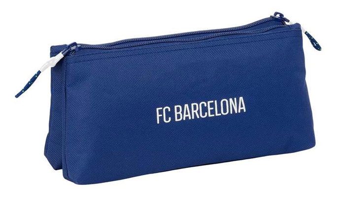 Safta Neceser Voyage Double FC Barcelona, Trousse de Toilette pour Enfant, Navy Blue, 22 x 10 x 8 cm Safta Neceser Voyage Double FC Barcelona, Trousse de Toilette pour Enfant, Navy Blue, 22 x 10 x 8 cm