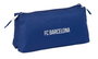 Safta Neceser Voyage Double FC Barcelona, Trousse de Toilette pour Enfant, Navy Blue, 22 x 10 x 8 cm
