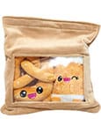 Joy Toy (IT) Pack 2 peluches Yummis Together Pretzel & Beer avec sac à emporter