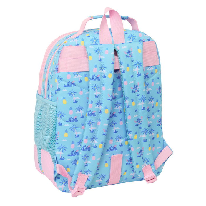 Safta Sac à dos double avec renforts adaptable sur chariot 32x42x15cm
