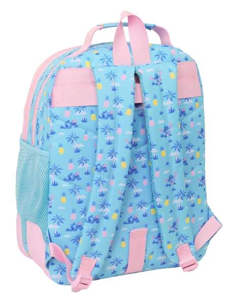 Safta Sac à dos double avec renforts adaptable sur chariot 32x42x15cm