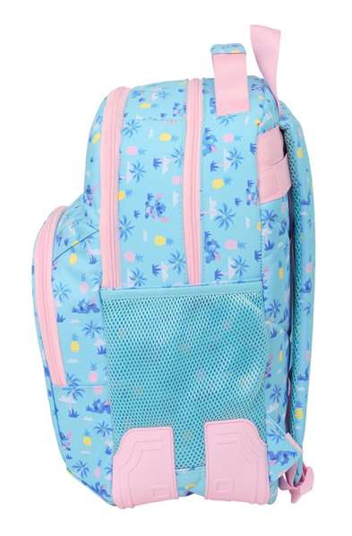 Safta Sac à dos double avec renforts adaptable sur chariot 32x42x15cm