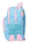 Safta Sac à dos double avec renforts adaptable sur chariot 32x42x15cm