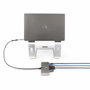 StarTech.com Hub USB-C/USB-A avec GbE et RS232 Gris espace