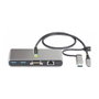 StarTech.com Hub USB-C/USB-A avec Gigabit Ethernet et Port Série RS232, 2 Ports USB 3.2, Power Delivery 100W
