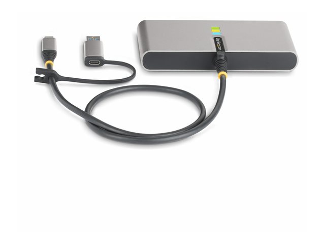 StarTech.com Hub USB-C/USB-A avec Gigabit Ethernet et Port Série RS232, 2 Ports USB 3.2, Power Delivery 100W
