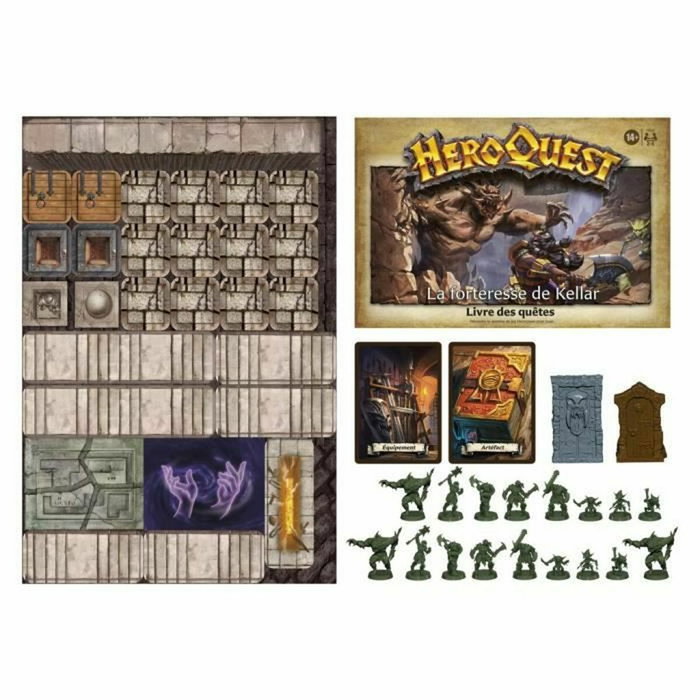 Hasbro Heroquest Extension La Forteresse de Kellar en français Hasbro Heroquest Extension La Forteresse de Kellar en français