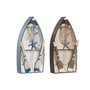 Home ESPRIT Figurine Décorative Bleu Blanc Marron 20 x 7 x 40 cm (2 Unités) lifing