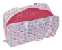 Safta Neceser à fleurs rectangulaire recyclé MOOS - Trousse de toilette - Dimensions : 31 x 14 x 19 cm