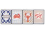 GIFTDECOR Tableau Mer Assorti 30x40cm