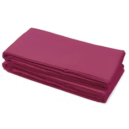 Lovely Home Drap plat 100% coton 240 x 300 cm Fuchsia