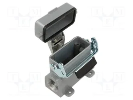 LAPP Boîtier pour connecteurs HDC angulaire IP65 PG16 sur fil