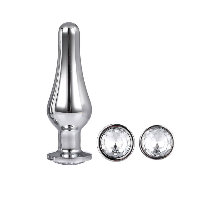 Plug Anal Dream Toys Gleaming Love Argenté