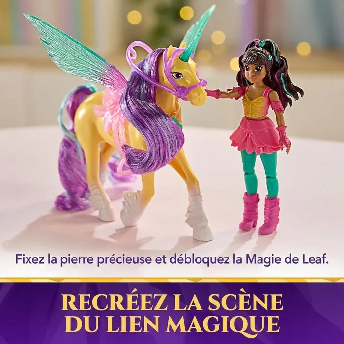Spin Master Ava Et Leaf Ailes Magiques - Unicorn Academy