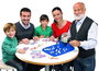 Chicos - Bingo automatique deluxe 72 cartons - Dimensions : 30 x 42 x 23 cm - Langues : espagnol, anglais