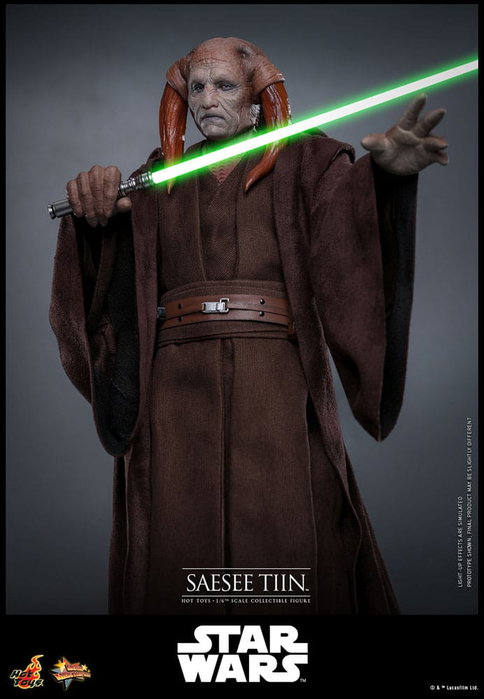 Hot Toys Saesee Tiin figurine Star Wars, épisode III : La Revanche des Sith Movie Masterpiece 1/6 (31 cm)