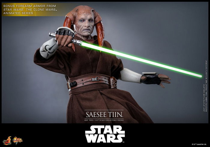 Hot Toys Saesee Tiin figurine Star Wars, épisode III : La Revanche des Sith Movie Masterpiece 1/6 (31 cm)