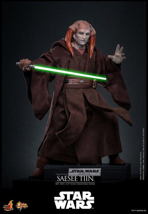 Hot Toys Saesee Tiin figurine Star Wars, épisode III : La Revanche des Sith Movie Masterpiece 1/6 (31 cm)