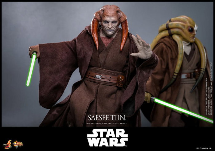 Hot Toys Saesee Tiin figurine Star Wars, épisode III : La Revanche des Sith Movie Masterpiece 1/6 (31 cm)
