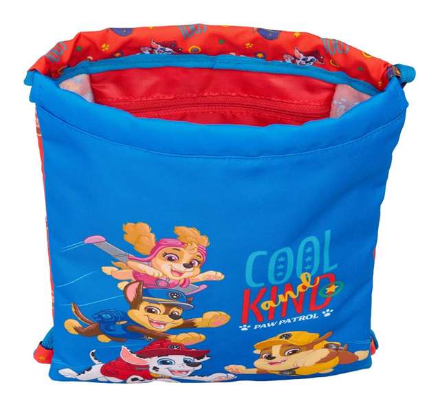 Safta Sac à dos plat junior Paw Patrol "Cool" pour enfant - 26x34x1 cm, à partir de 3 ans
