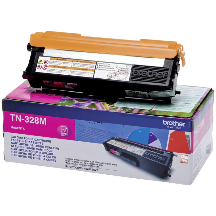Brother TN-328M Toner Magenta Brother TN-328M Toner Magenta