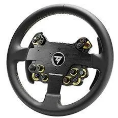 Thrustmaster Evo Racing 32R - Volant de course 32 cm en cuir et aluminium, palettes magnétiques, 25 boutons, 7 LEDS - Compatible PC, PS4, PS5, Xbox