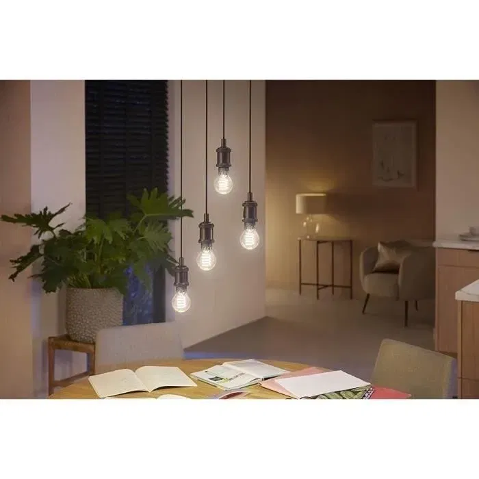 Philips Hue Ampoule LED connectée White Ambiance Filament E27, Bluetooth, Compatible Alexa, Google Assistant et Apple Homekit