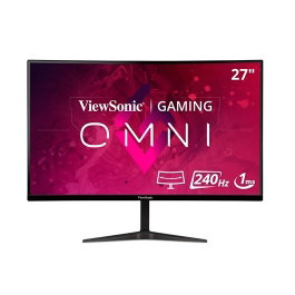 Viewsonic VX2719-PC-MHD Moniteur Gaming 27" Courbe 1500R Full HD 240Hz 1ms HDMI DisplayPort Noir
