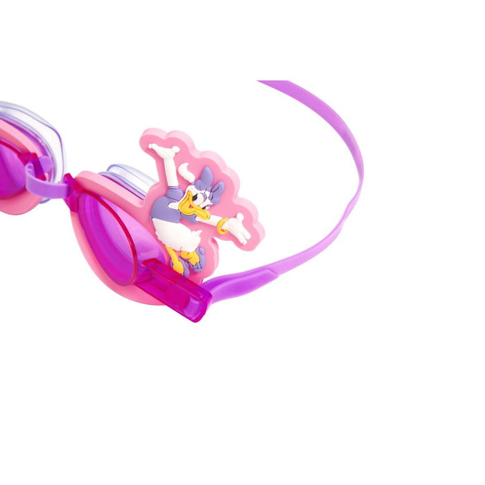 Bestway Lunettes de Natation Enfant Minnie & Friends, Sangle Silicone +3 Ans Piscine et Plage 09112