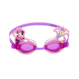 Bestway 09112 Lunettes de Natation Enfant Minnie & Friends Silicone +3 Ans Piscine et Plage