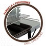 Aktive Barbecue au charbon de bois en métal émaillé Noir