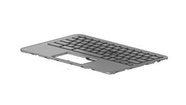 HP Clavier pour ordinateur portable gris sauge foncé