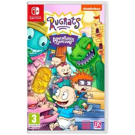 Just For Games Les Razmoket - Rugrats Adventures in Gameland - Jeu Nintendo Switch - Version Boîte - Dès 3 ans