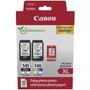 Canon PG-545XL CL-546XL Photo Value Multipack Cartouches d'encre Noir et Couleur Haute Capacité