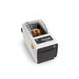 Zebra ZD4AH22-D0EE00CA, Imprimante d'étiquettes de bureau compacte ZD411, 203 dpi, connectivité USB, Ethernet et Bluetooth LE 5, avec cordons UE/UK et police Suisse